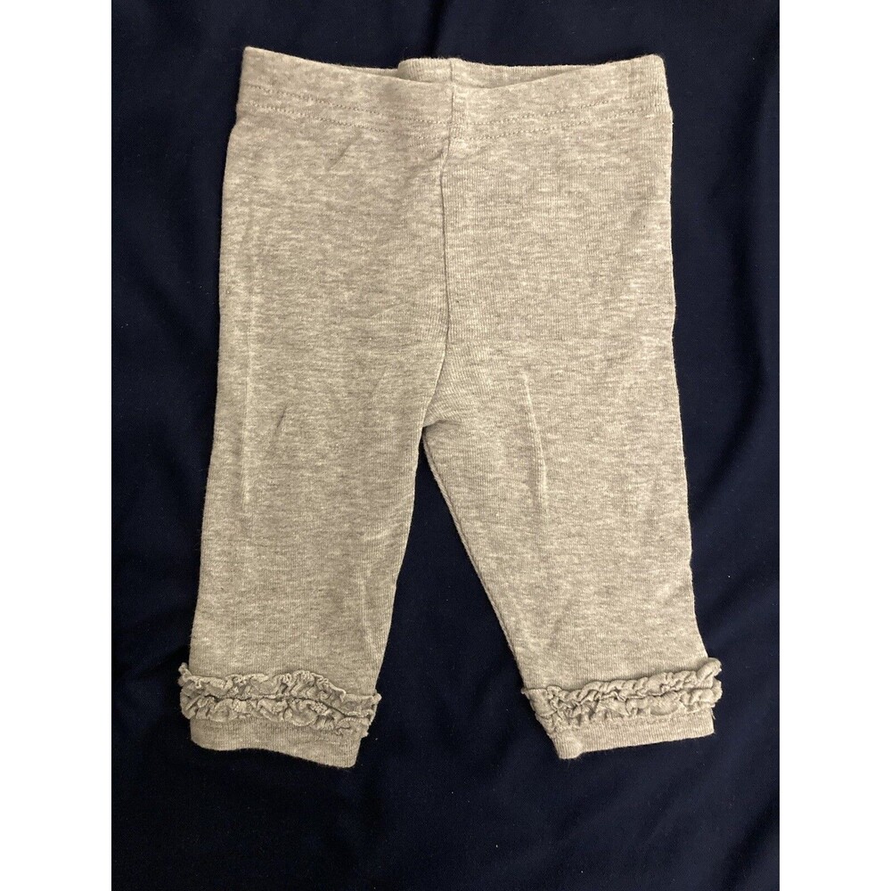 0-3 Months Gerber baby clothes - one piece pants | solid gray theme